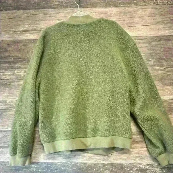 Zyia Active Women’s Fleece Jacket XXXXL 4x Green - Picture 2 of 2